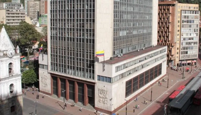 Sede del Banco de la República, en Bogotá. 