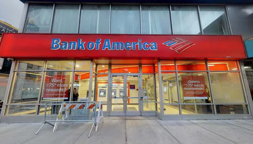 Bank of America.