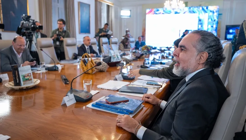 El Ministro del Interior, Armando Benedetti.