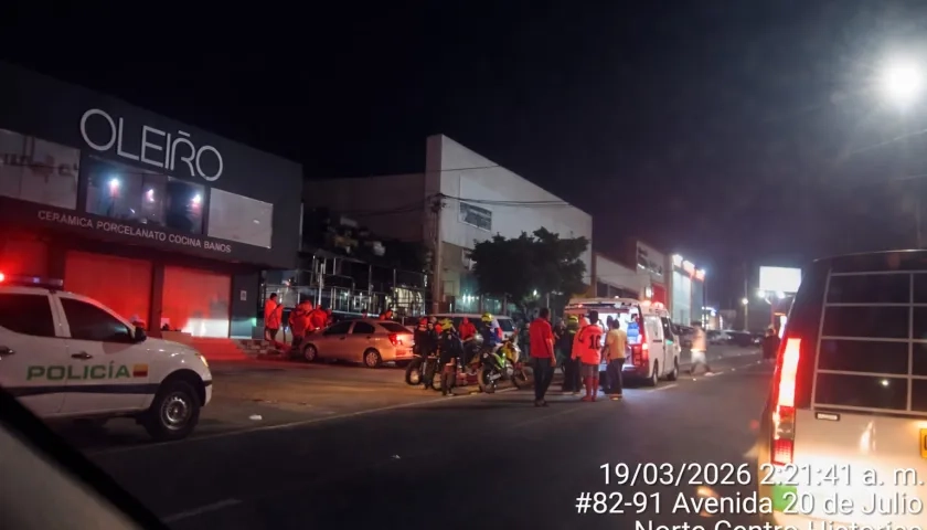 Lugar de los hechos.