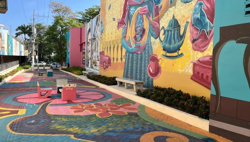 Callejones del barrio El Prado, en Barranquilla. 