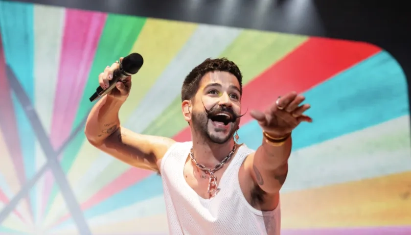 El cantante colombiano Camilo Echeverry