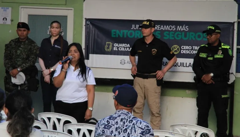 Campaña contra la extorsión. 