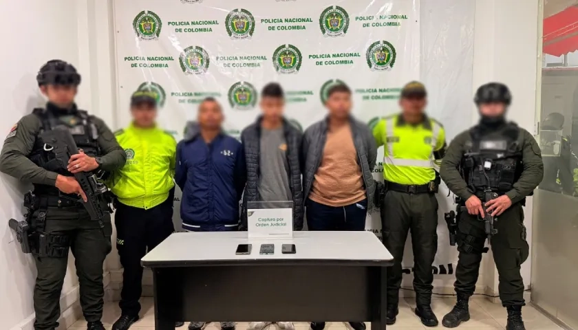 Capturados por su presunta vinculación en la masacre de Ponedera. 