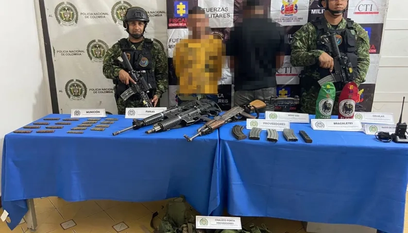 Capturados por el 'Clan del Golfo'