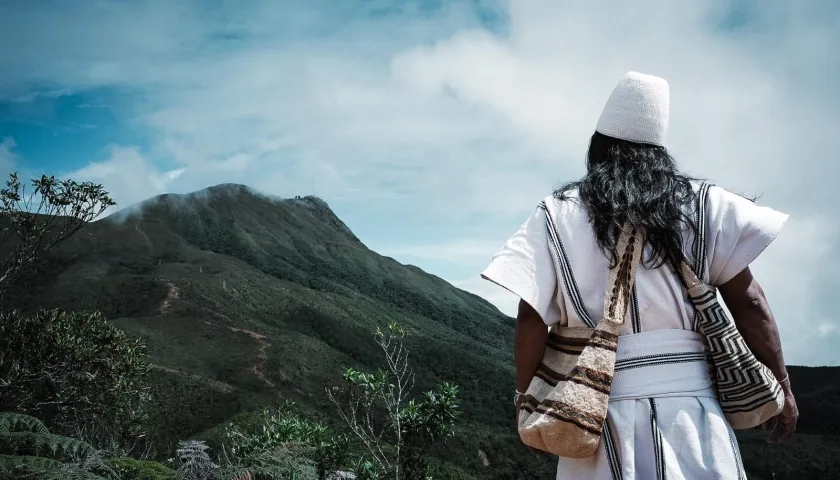 Comunidad Arhuaca en la Sierra Nevada