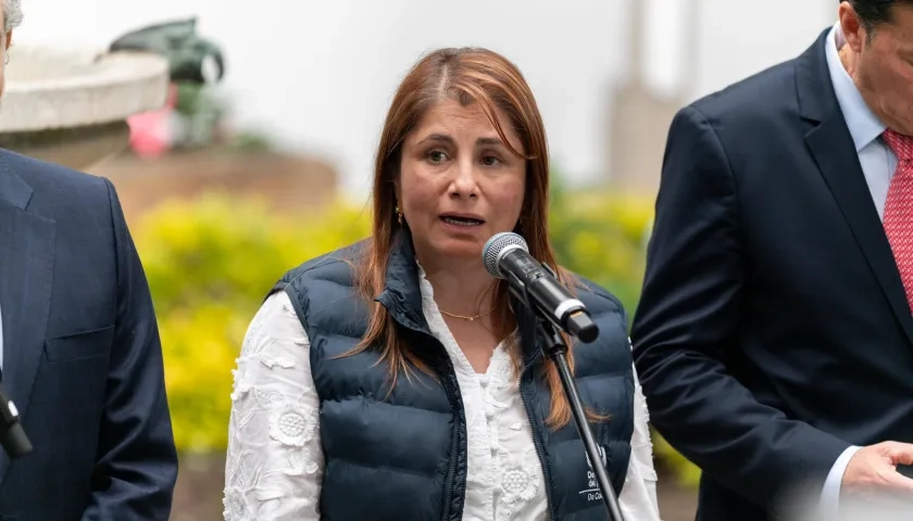 La Defensora del Pueblo, Iris Marín.