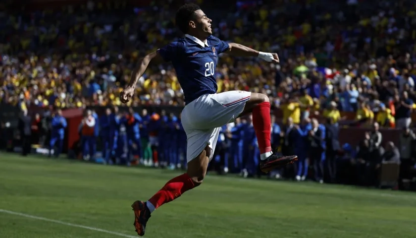 La celebración de Désiré Doué.