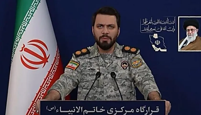 Ebrahim Zolfaghari, portavoz del Comando Conjunto de las Fuerzas Armadas iraníes