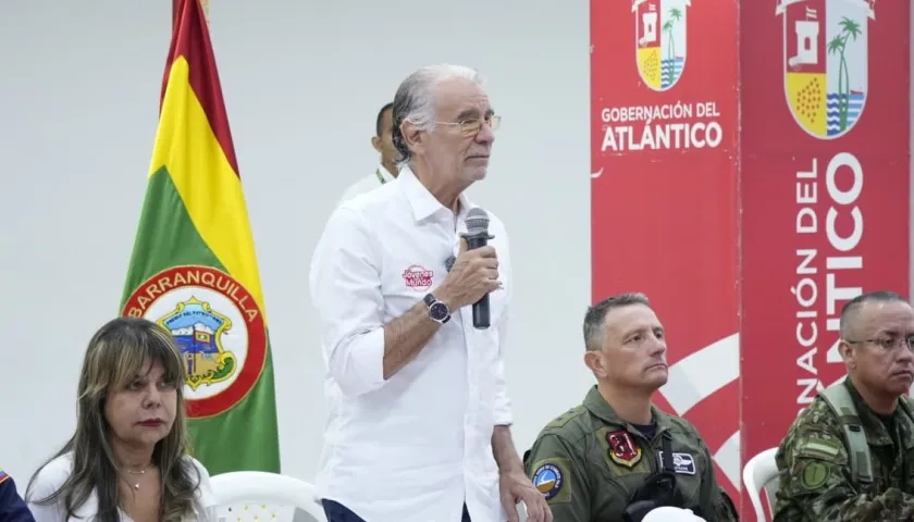 Gobernador del Atlántico, Eduardo Verano. 