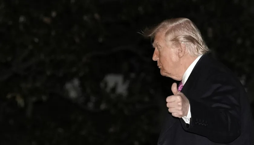 El presidente estadounidense Donald Trump.