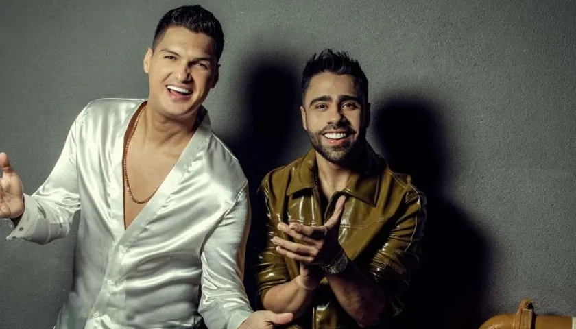 Elder Dayan Díaz y Lucas Dangond