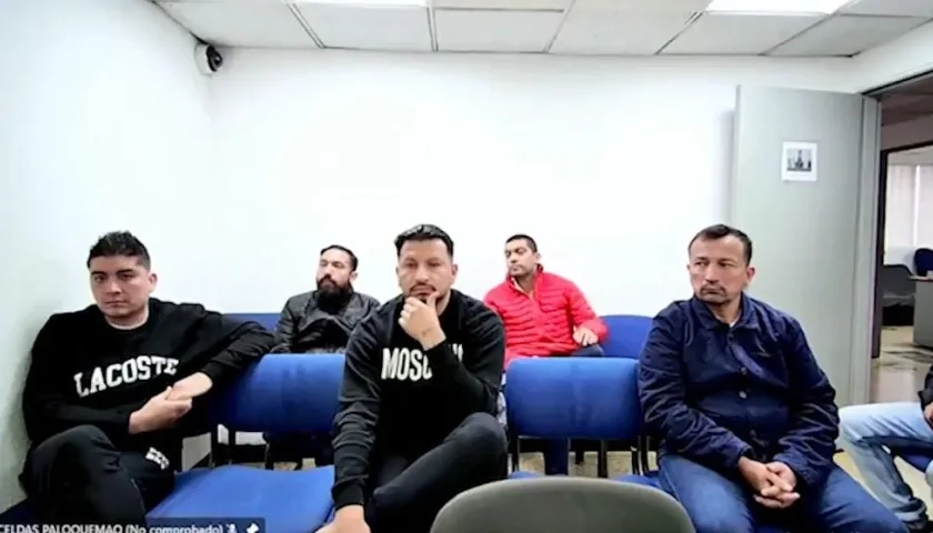 Freddy Camilo Gómez y 4 policías, en audiencia