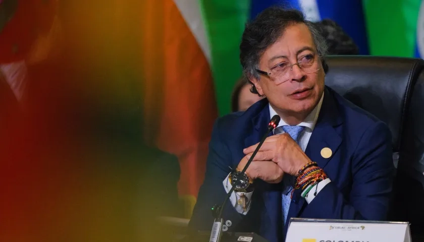 Gustavo Petro en la Cumbre de la Celac