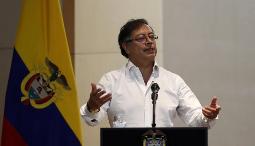 Presidente Gustavo Petro. 
