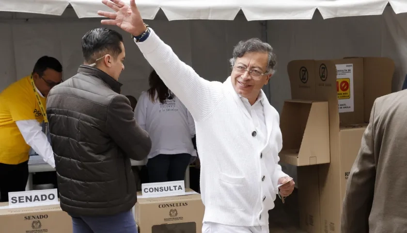 Presidente Gustavo Petro. 