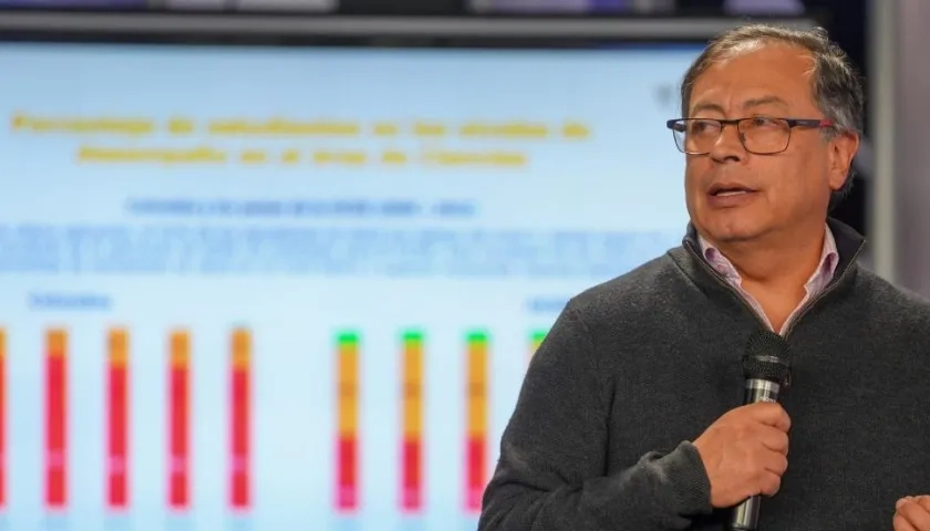 Gustavo Petro, Presidente de Colombia. 