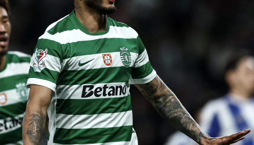 Luis Javier Suárez, delantero del Sporting de Lisboa.