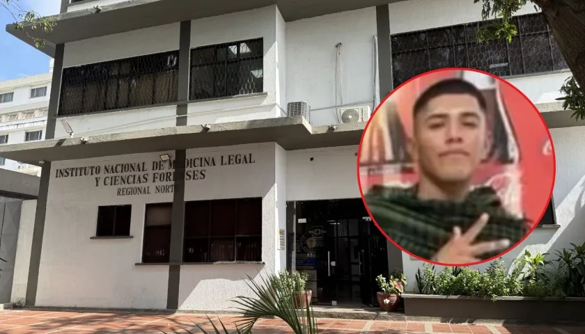 Miguel Ángel Baza Pérez, de 20 años, víctima mortal del ataque a bala. 