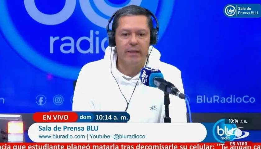 Juan Roberto Vargas, periodista director de Caracol