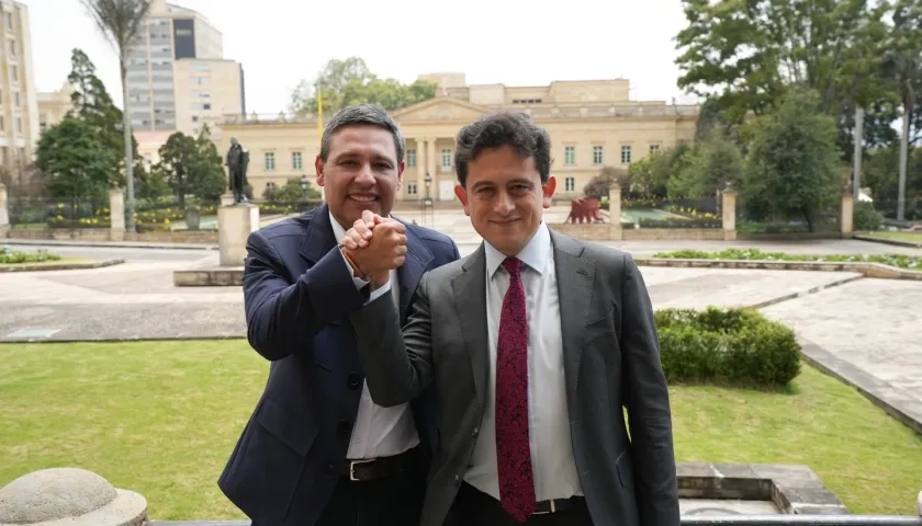 Mauricio Lizcano y Luis Carlos Reyes
