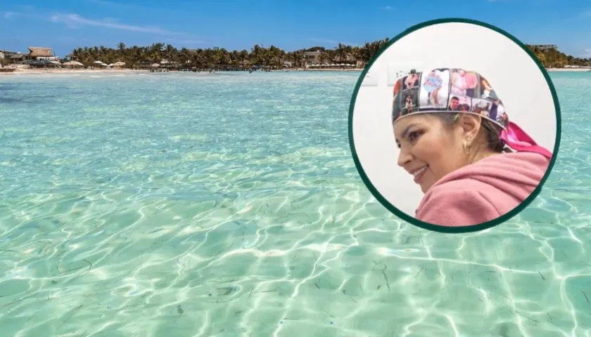 La médico ginecobstetra Julie Nataly Bohórquez Romero estaba como turista con su familia en las islas de Barú. 