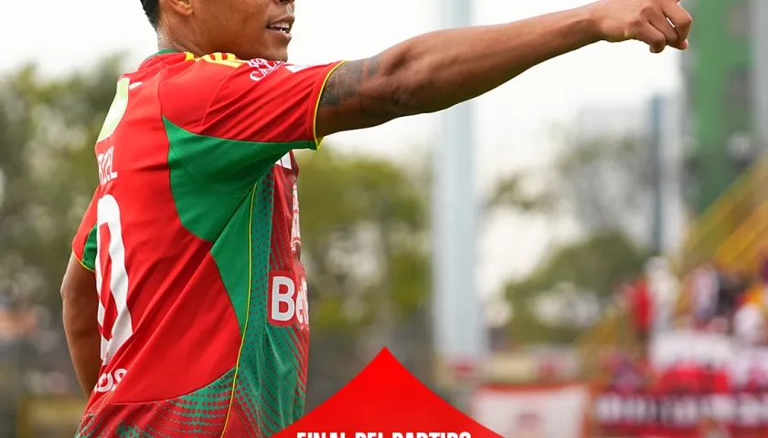 La celebración de Luis Fernando Muriel.