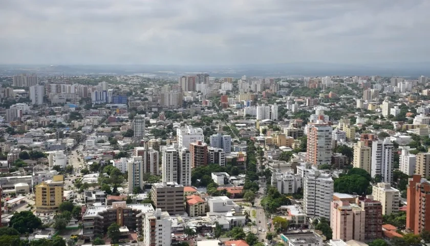 Panorámica de Barranquilla.