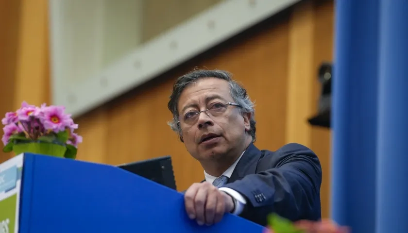 El Presidente de Colombia, Gustavo Petro.