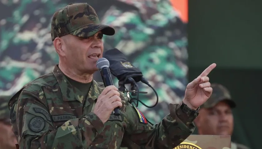 El ministro de Defensa venezolano, Vladimir Padrino López.