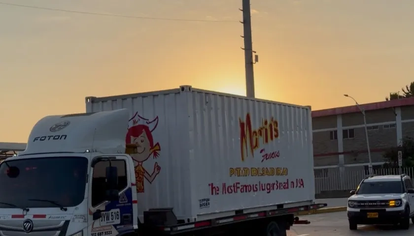 Camión de Martin’s Potato Rolls.