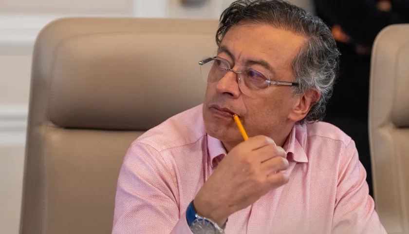 El Presidente de Colombia, Gustavo Petro.