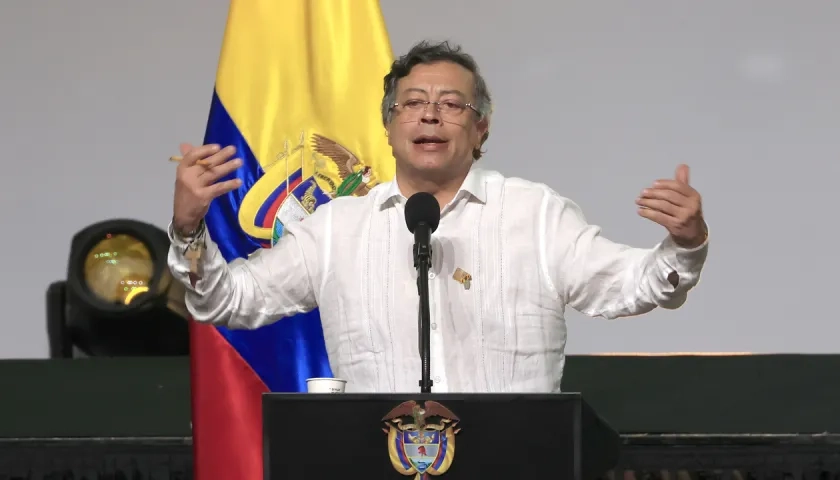 El Presidente de la República, Gustavo Petro.