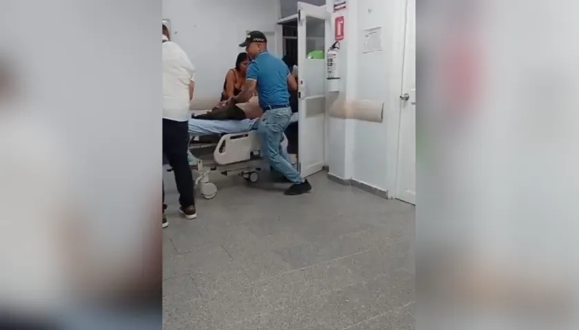 Herido en Sabanagrande.