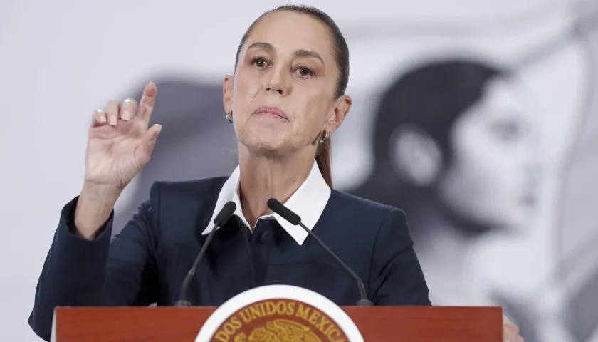 La presidenta de México, Claudia Sheinbaum. 