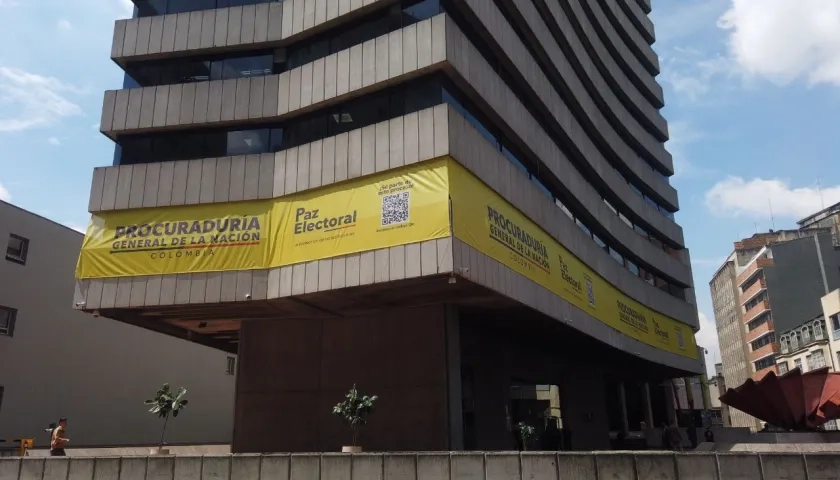 Fachada de la Procuraduría General de la Nación.
