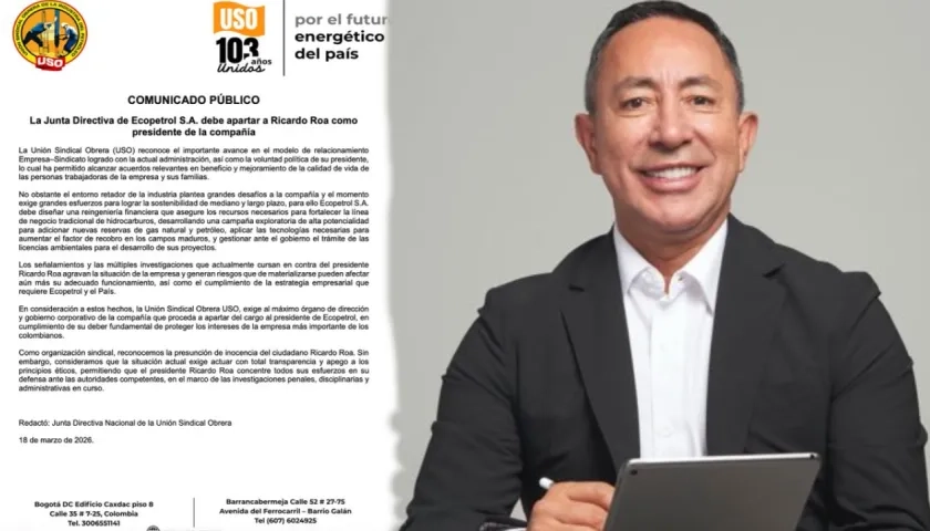 Ricardo Roa y comunicado de la USO