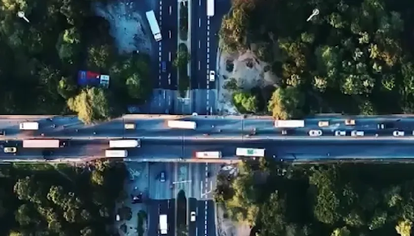 Paisajes de Barranquilla mostrados en el video publicado por el presidente de la Conmebol.  