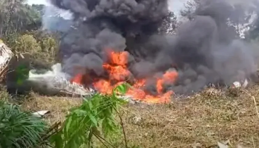 Accidente aéreo en Puerto Leguízamo, Putumayo.