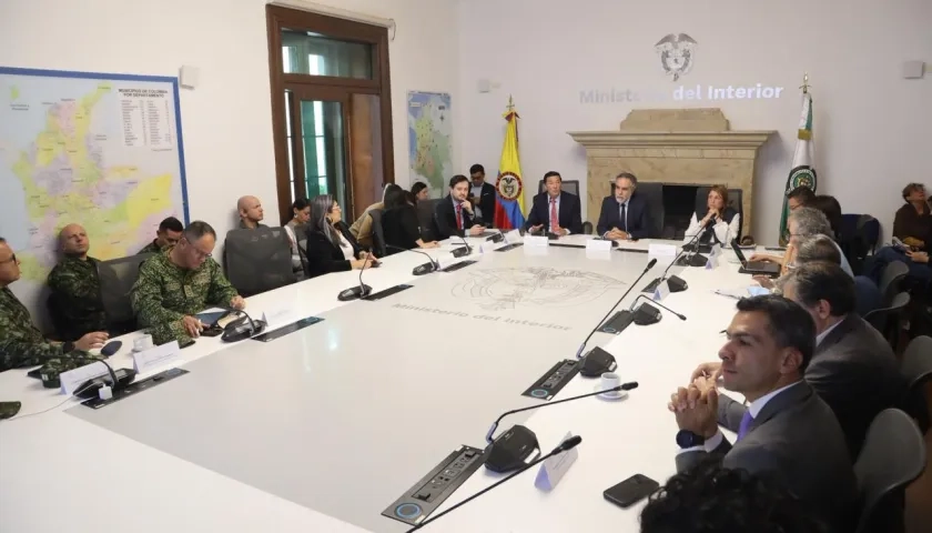 Puesto de Mando Unificado para las elecciones de este domingo.