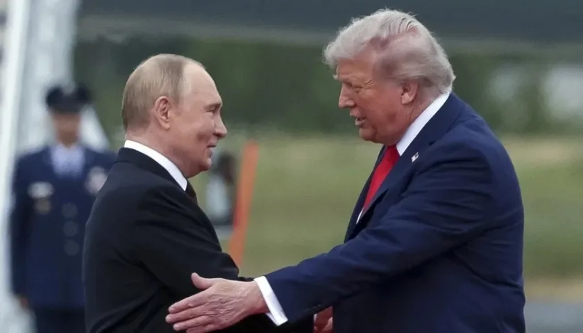 Vladímir Putin y Donald Trump.