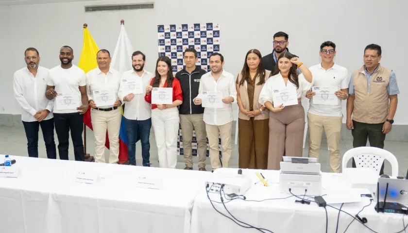 Representantes electos