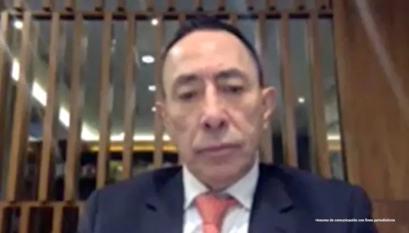 Ricardo Roa, Presidente de Ecopetrol, durante la audiencia de formulación de imputación. 