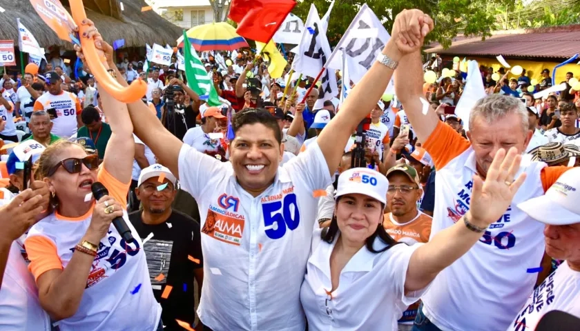 Rumenigge Monsalve, candidato al Senado.