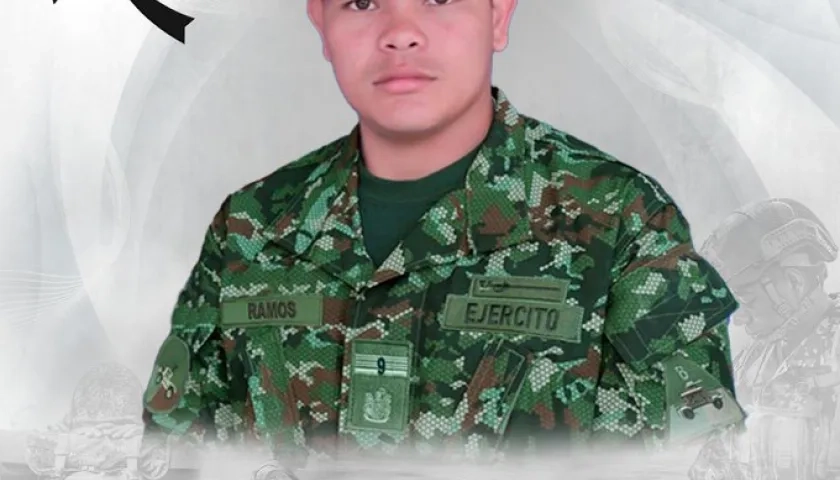 Soldado profesional Ferney Ramos Villalba. 