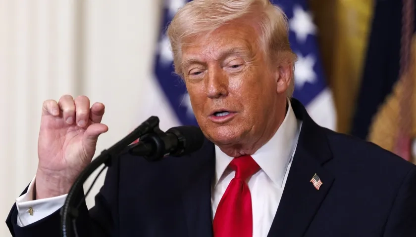 El presidente de Estados Unidos, Donald Trump.