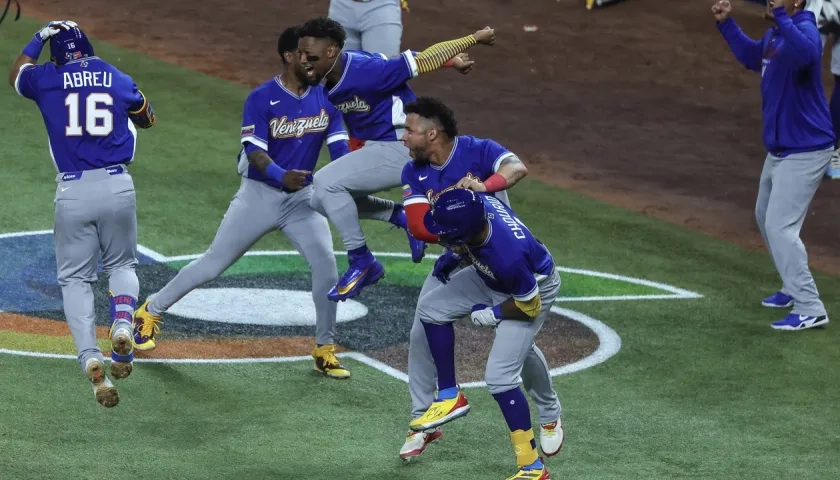 La celebración de Venezuela.