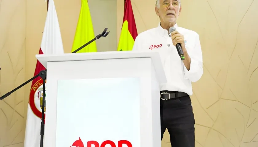 El Gobernador del Atlántico, Eduardo Verano.