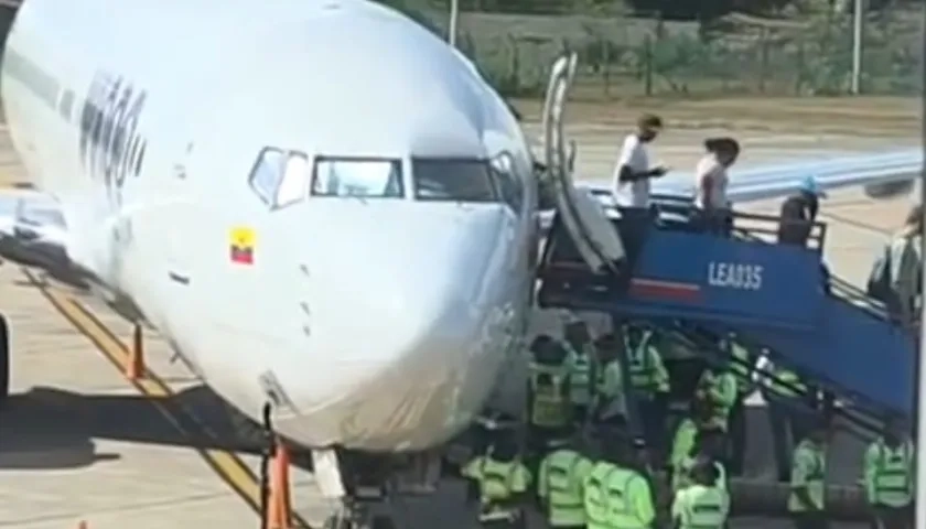 Vuelo 7206 de la aerolínea Wingo. 