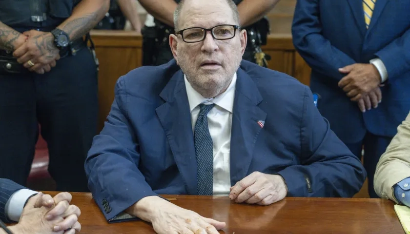 El productor de cine Harvey Weinstein.